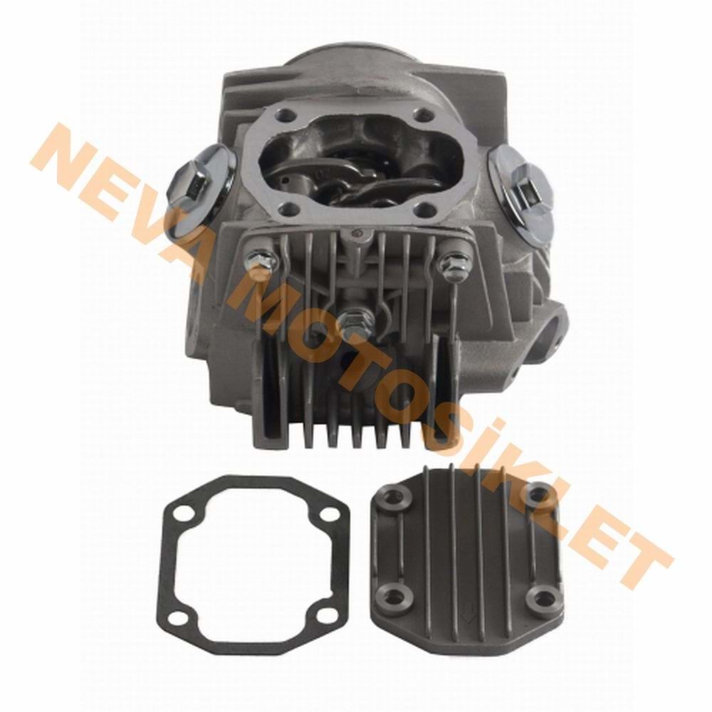 SİLİNDİR ÜST KAPAK KOMPLE 110cc CUB [DQ SUBAP] [KATALİZATÖR ÇIKIŞLI] [EKSANTRİK DAHİL]