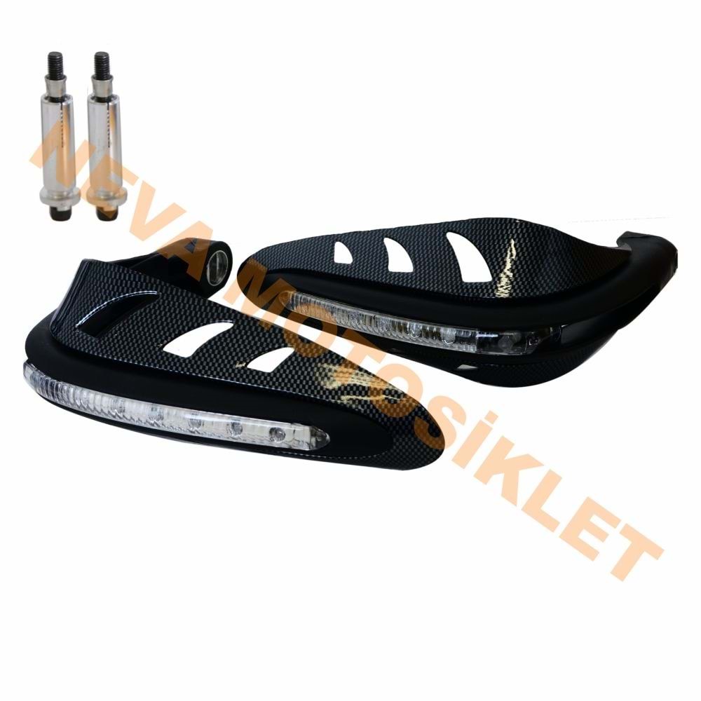 ELCİK KORUMA LEDLİ [KARBON] [TAKIM] MUHTELİF