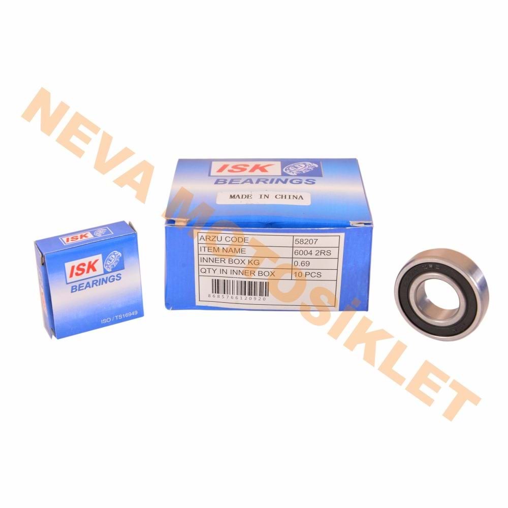 RULMAN [PLASTİK KAPAKLI] 6004