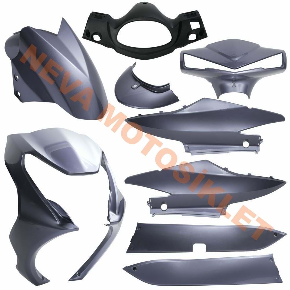 KAPORTA SET [BOYALI AKSAM] [GRİ] SPACE PRO - SPACE PRO MAX