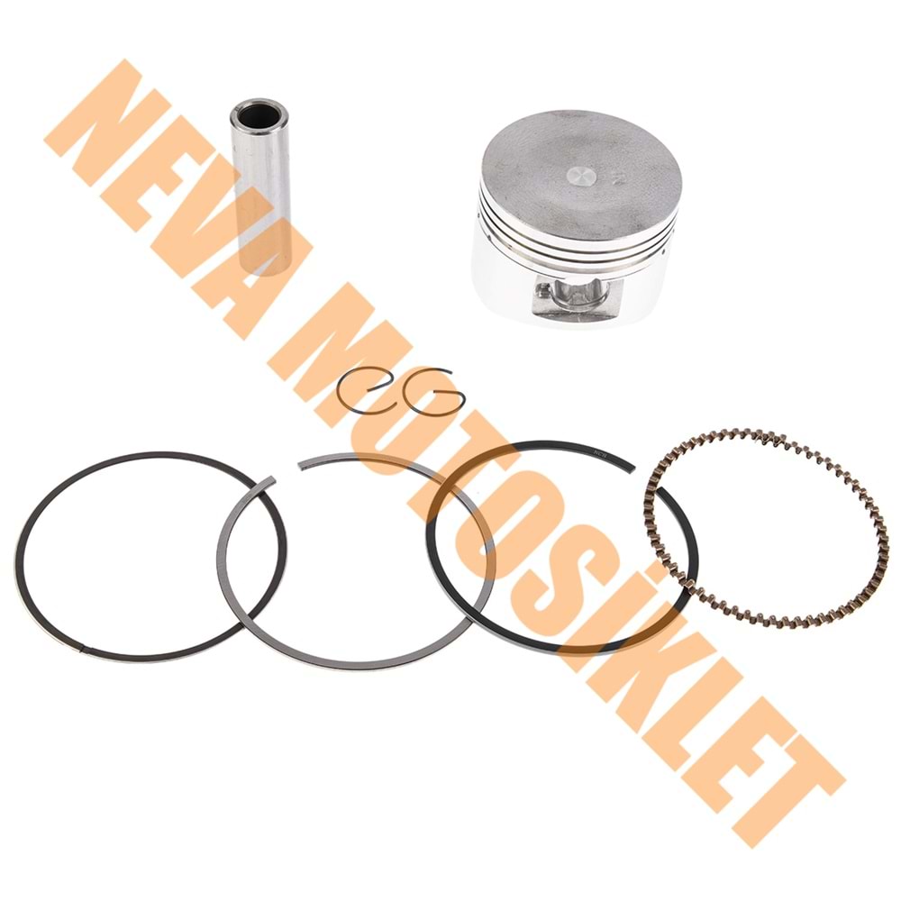 PİSTON SEKMAN TAKIM SCOOTER 125 STD 0,25 0,50