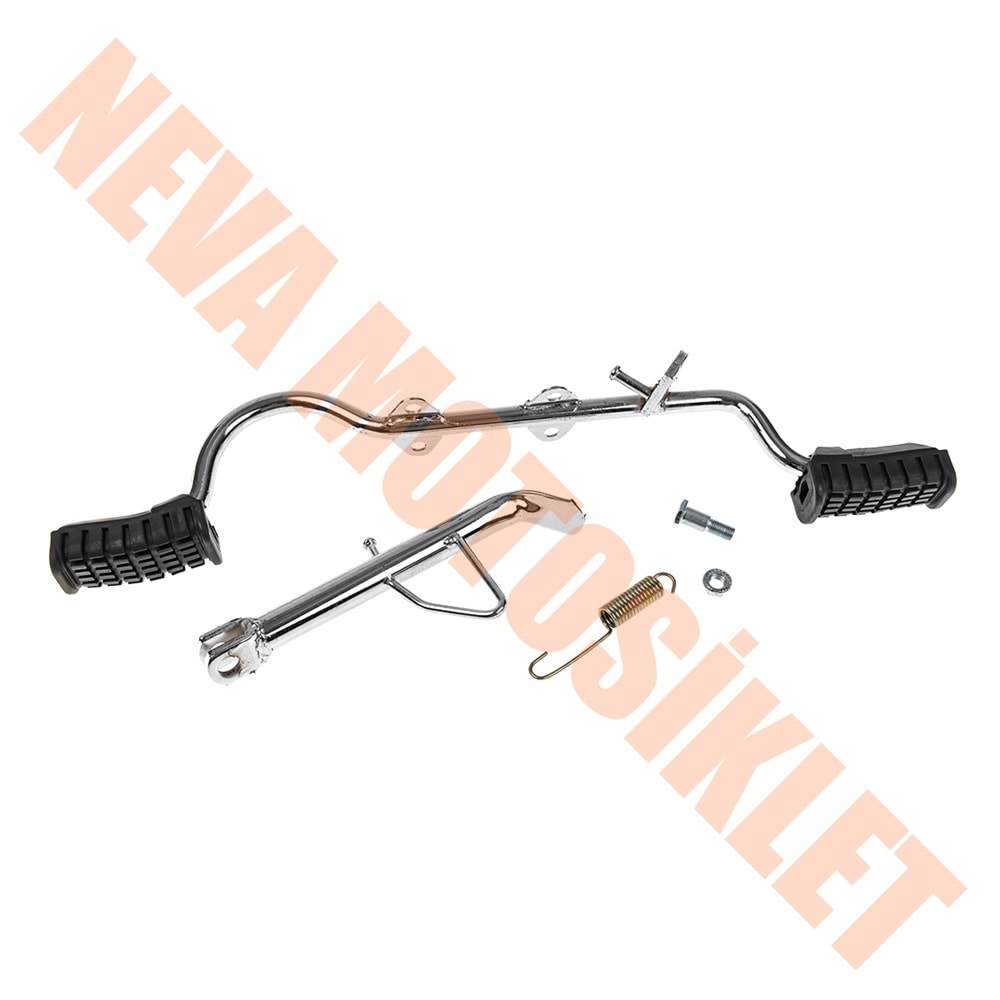 ÖN BASAMAK DEMİRİ VE YAN SEHPA KROM CUB 100