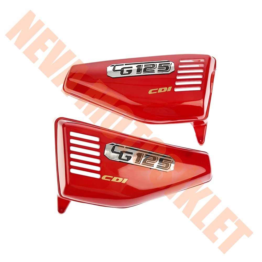 YAN KAPAK KIRMIZI CG 125 TAKIM
