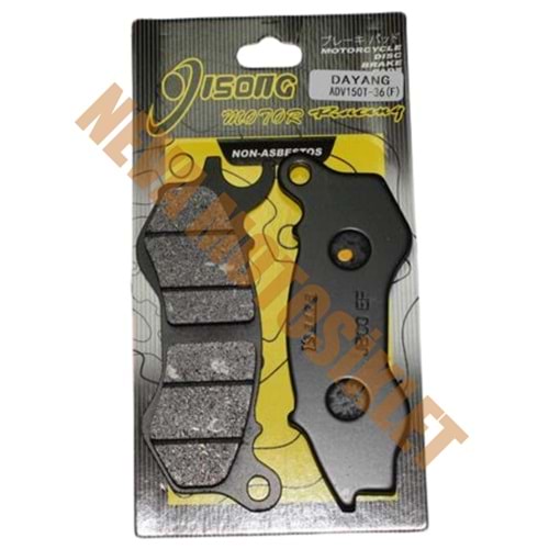 RKS FRECCIA 150 ÖN DİSK BALATA