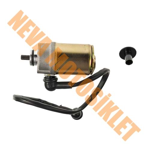 MARŞ MOTORU KABLOLU SCOOTER KUBA FIGHTER 50 CC (10 DİŞ)