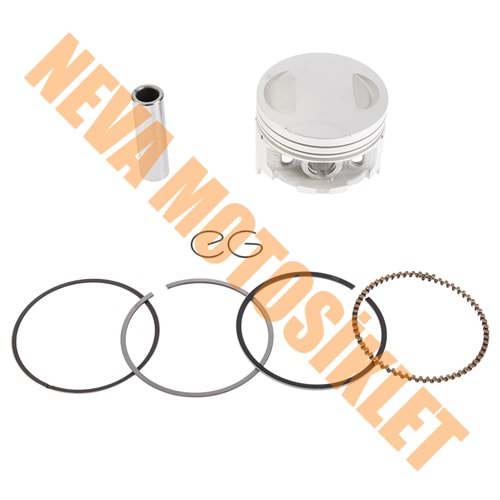 PİSTON SEKMAN TAKIM 62 MM 13 PERNO CG150