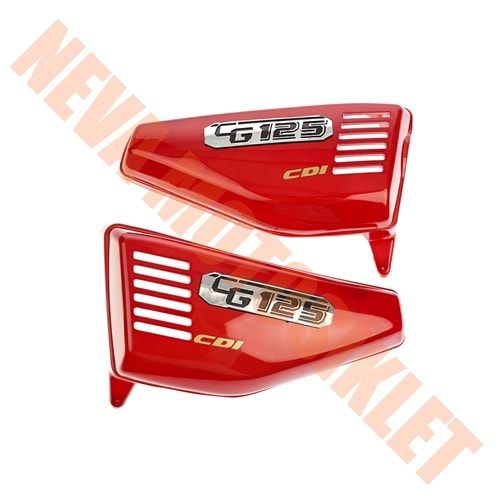 YAN KAPAK KIRMIZI CG 125 TAKIM