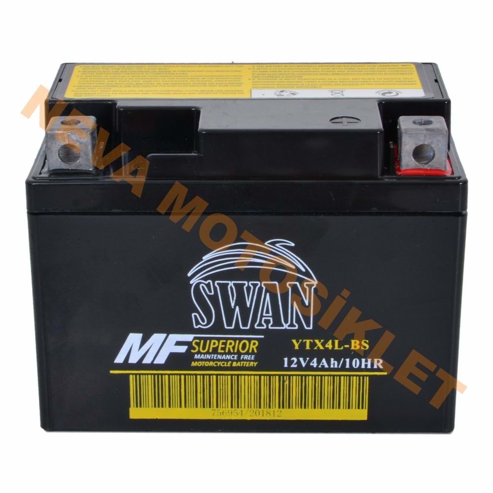 YTX4L - BS - [BWS 100 - SFC] [113*70*85] MONERO AKÜ