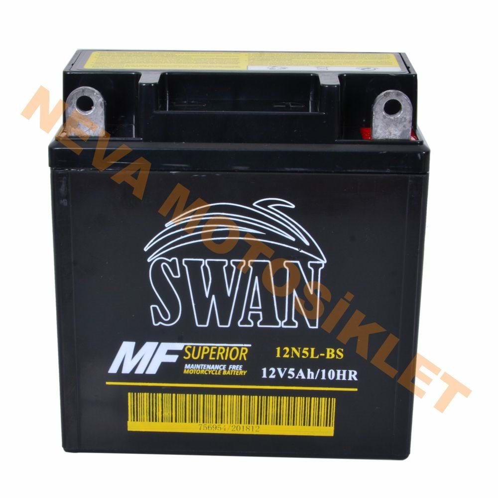 12N5L - BS - [CUB - YBR] [119*60*129] MONERO AKÜ