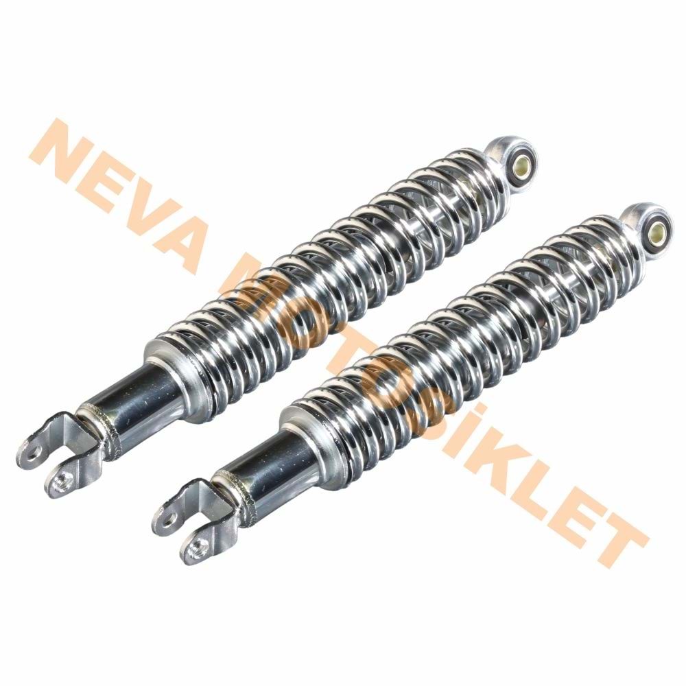 ARKA AMORTİSÖR RS TİPİ 150cc SCOOTER KROM [ YAĞLI - TAKIM ]