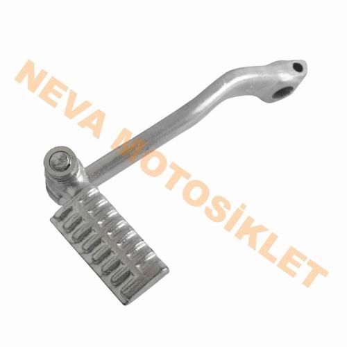 MARŞ PEDALI GENİŞ SCOOTER GRİ