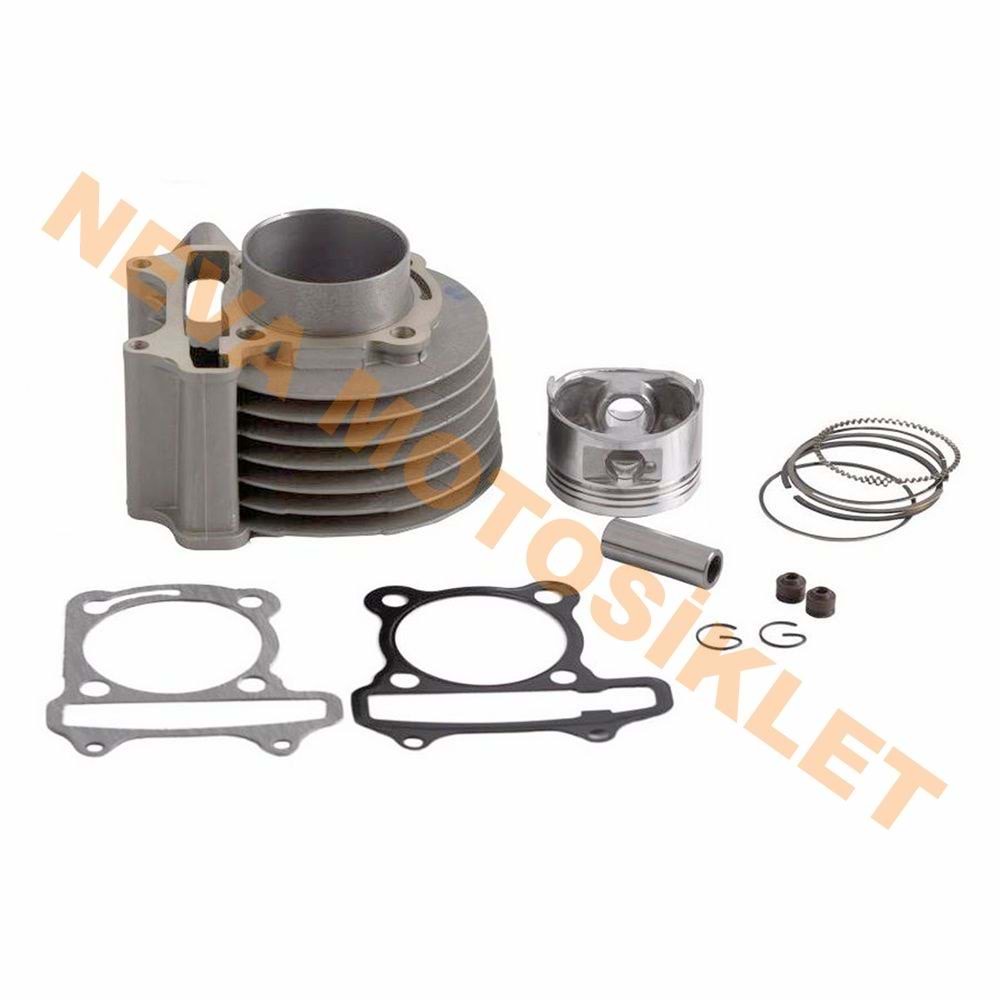 SİLİNDİR KOMPLE [NY PİSTON] 150cc SCOOTER - SWAN