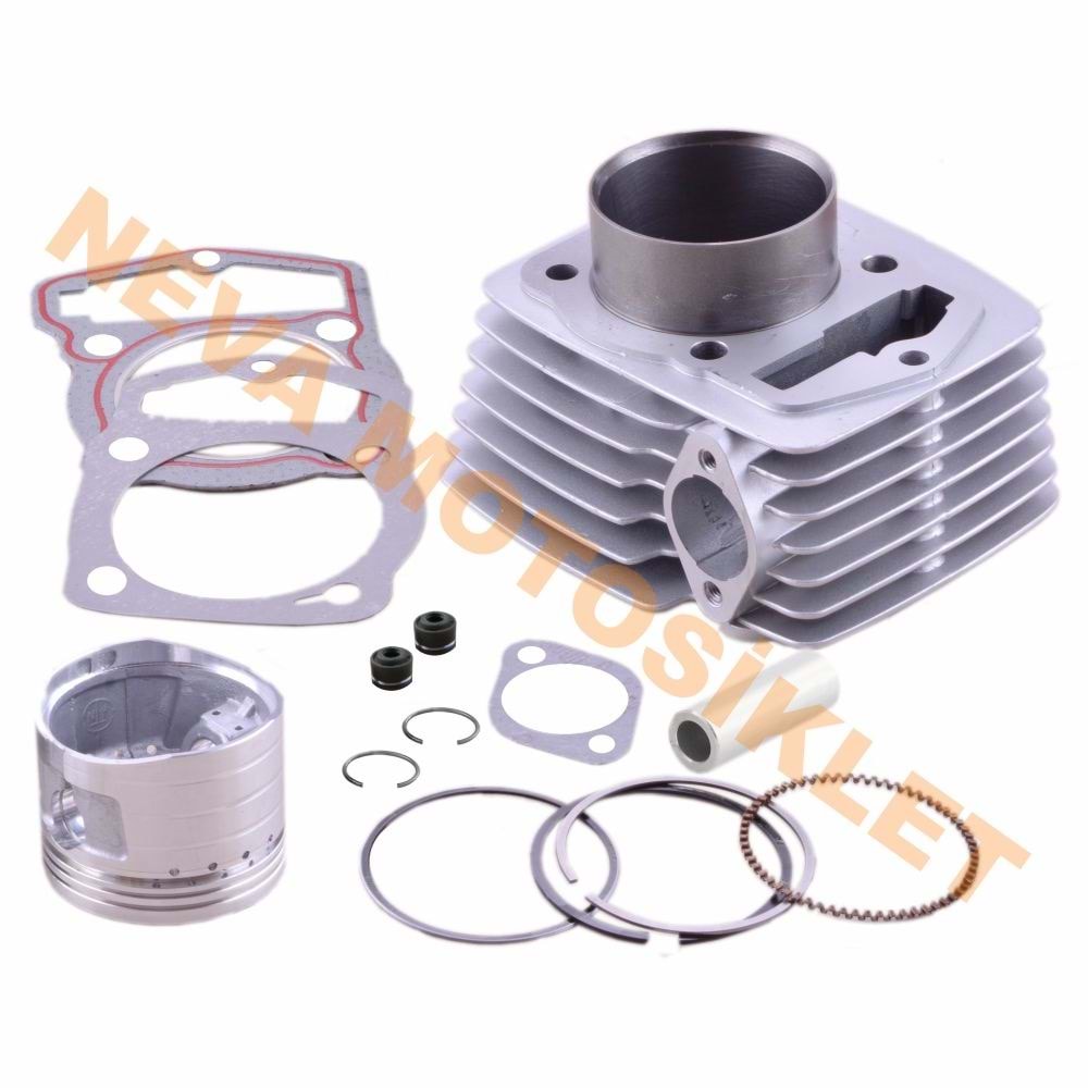 SİLİNDİR KOMPLE 15 PERNO [62,00 mm] [EKS. ZİNCİRLİ MODEL] [UZUN PİSTON] CG