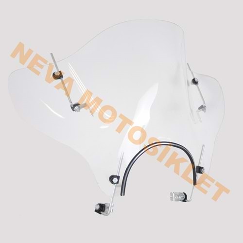 SİPERLİK CAMI [CHOPPER UYUMLU] 3.5 MM/74*43.5 CM