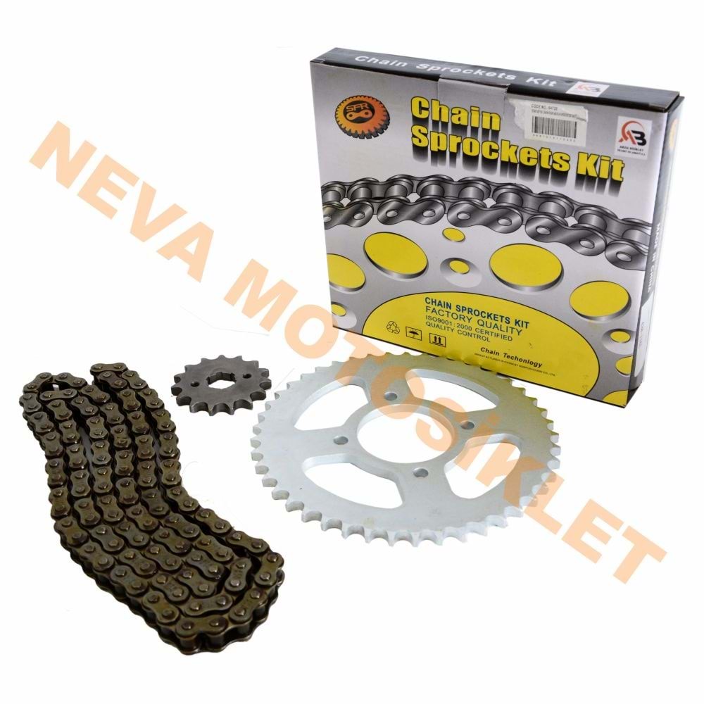 15T/38T 428*116 L ZİNCİR DİŞLİ SET DRIFT - SFR