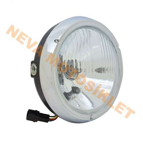 ÖN FAR (YUVARLAK) YAMAHA YBR - E BELGELİ