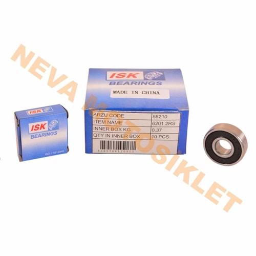 RULMAN [PLASTİK KAPAKLI] 6201