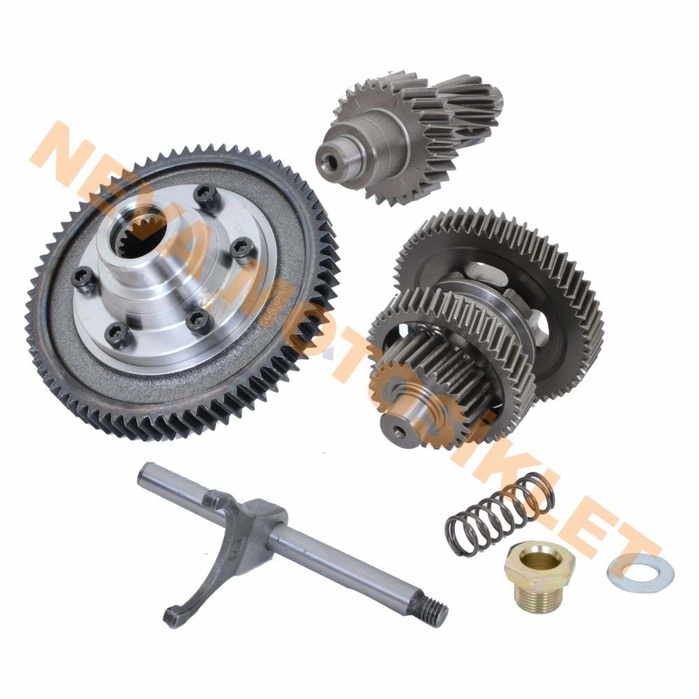 ŞANZIMAN DİŞLİLERİ [16 DİŞ] - 3 TEKERLEKLİ KASALI MODEL - E-BIKE