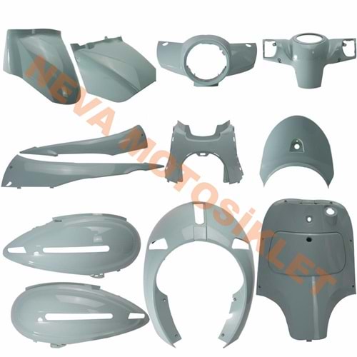 KAPORTA SET [MAVİ] ARORA CAPPUCİNO [ORJİNAL]