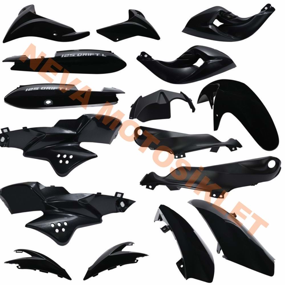 KAPORTA SET [SİYAH] MONDIAL DRIFT L