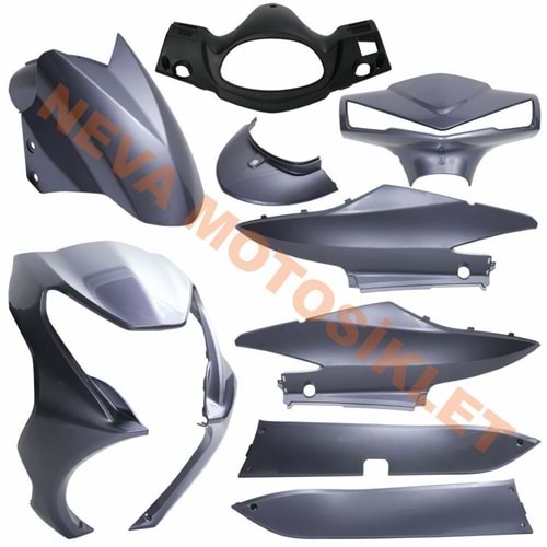 KAPORTA SET [BOYALI AKSAM] [GRİ] SPACE PRO - SPACE PRO MAX