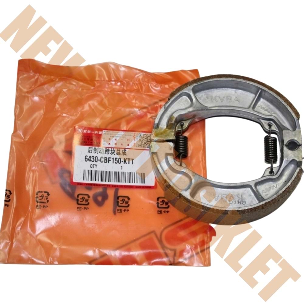 HONDA ACTIVA-CBF-SPACE-FZY ARKA FREN BALATA WUYANG