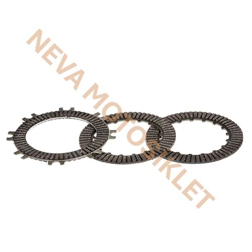 DEBRİYAJ BALATA 3 LÜ SET CUB 100