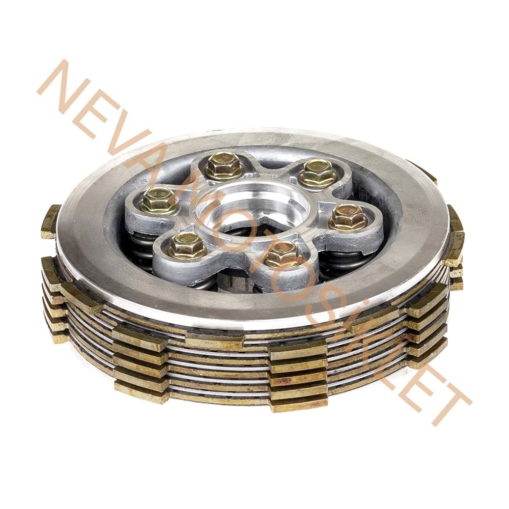 DEBRİYAJ KOMPLE 6 YILDIZ 6 BALATA CG