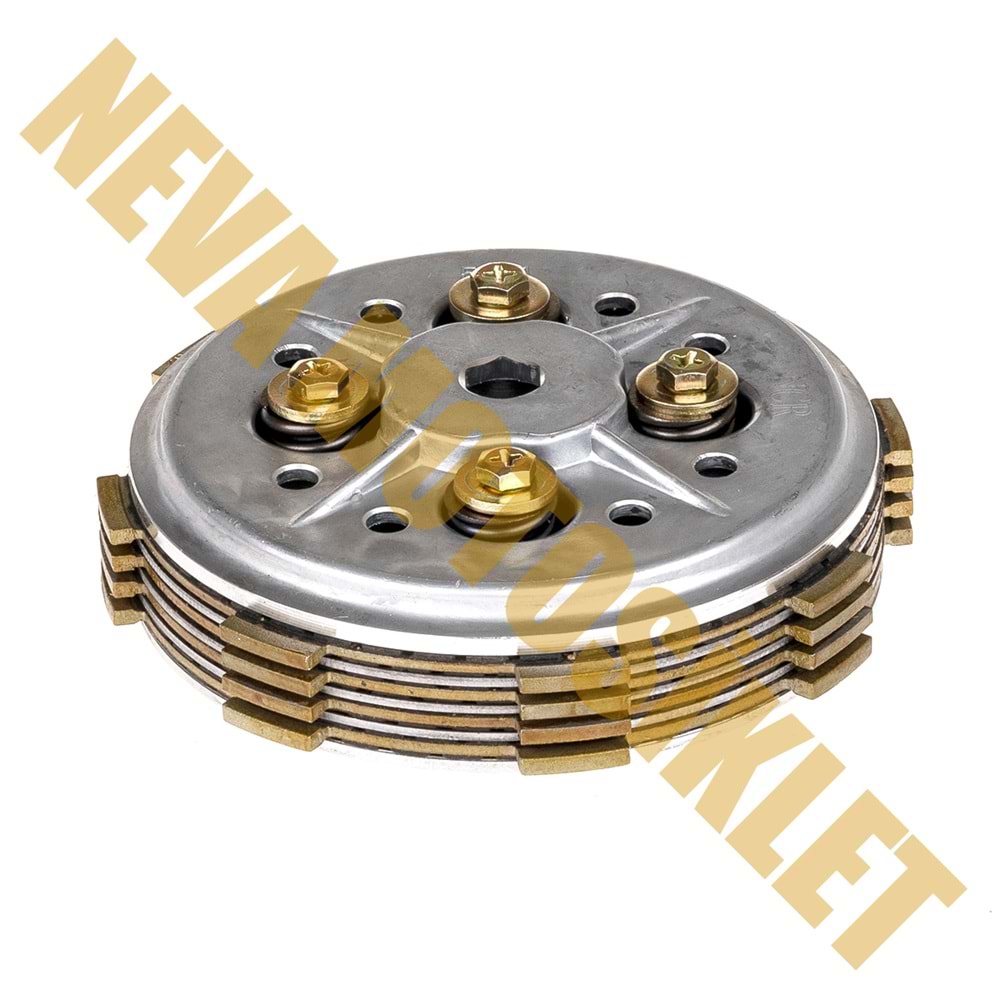 DEBRİYAJ KOMPLE 4 YILDIZ 4 BALATA YBR