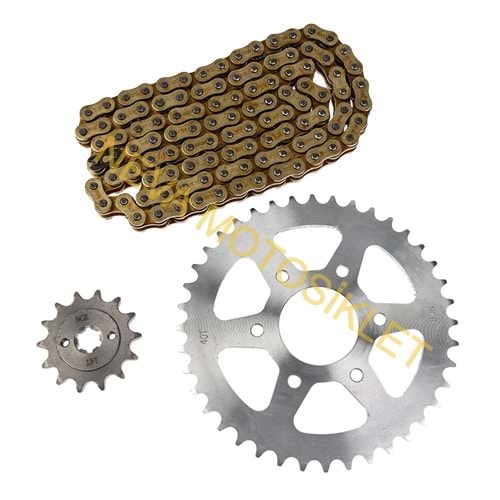 ZİNCİR DİŞLİ SETİ BAJAJ PULSAR NS200