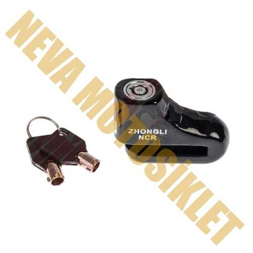 DİSK KİLİT GÖMME ANAHTARLI ZHONGLI